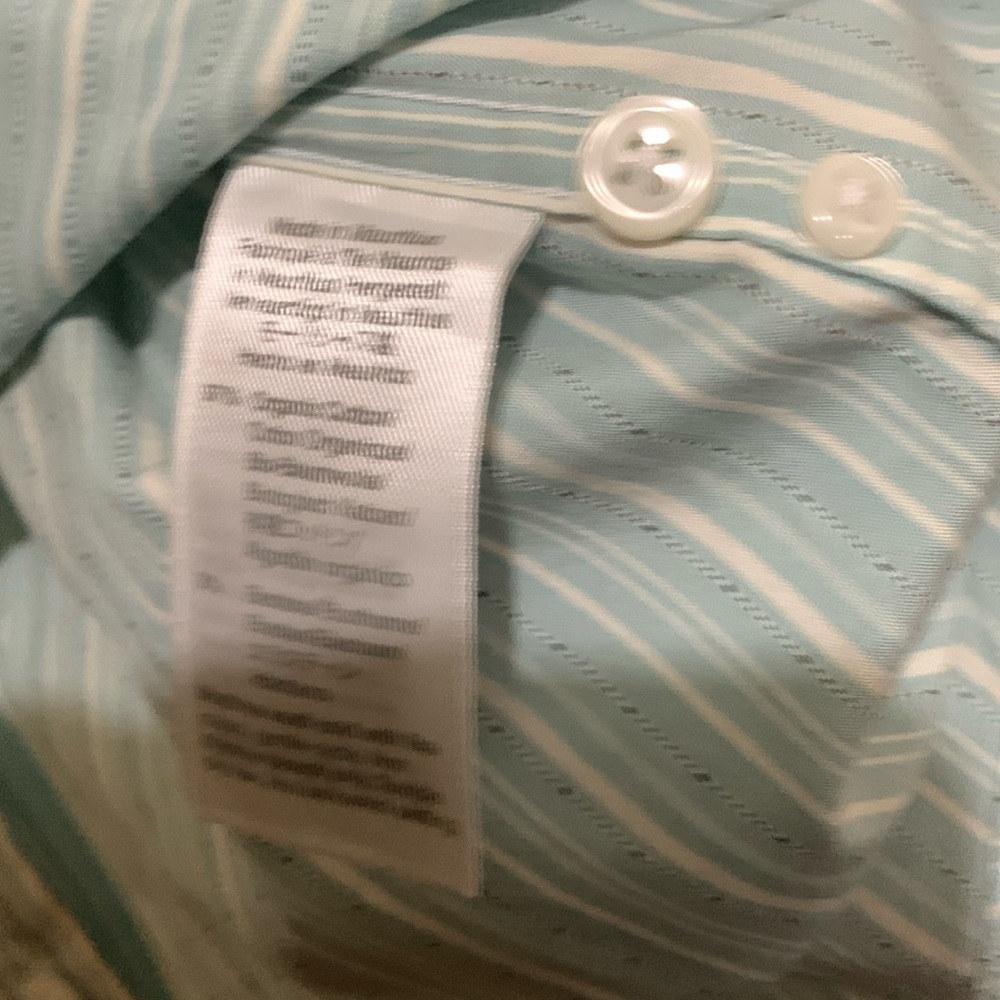 J.Crew Slim Untucked Stripe Button Down Shirt - Picture 4 of 5